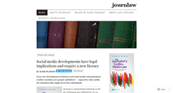 Desktop Screenshot of journlaw.com